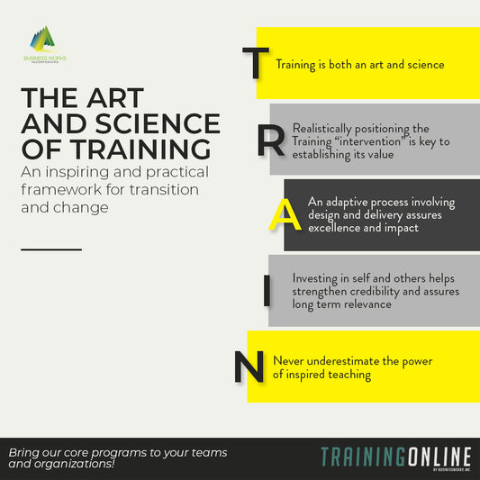 The Art and Science of Training